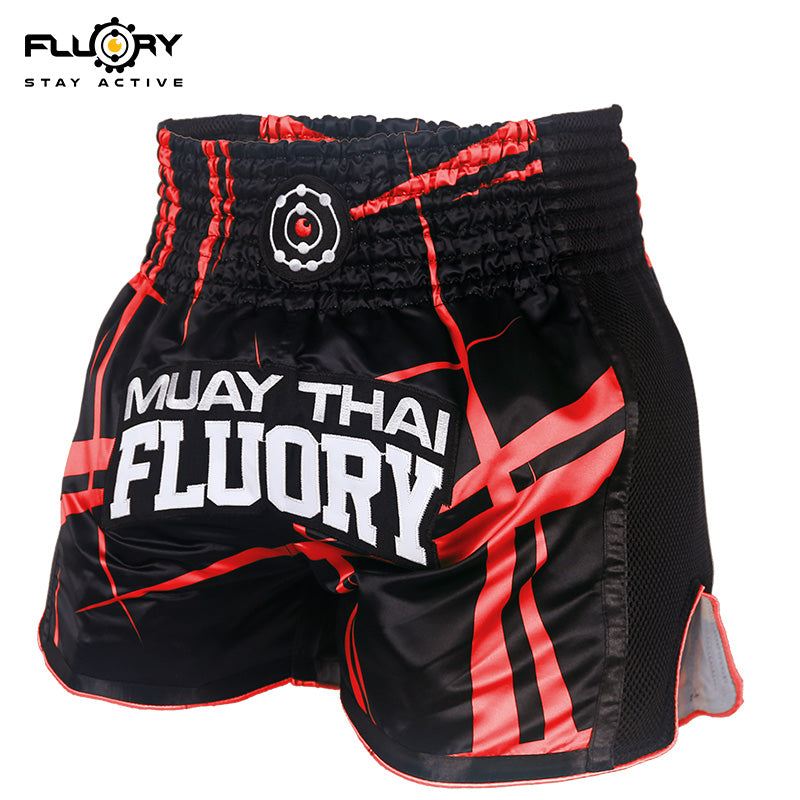 Fluory Muay Thai Short MTSF101 Blue